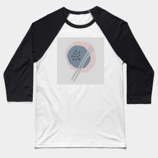 Frugal Food Pastel Baseball T-Shirt